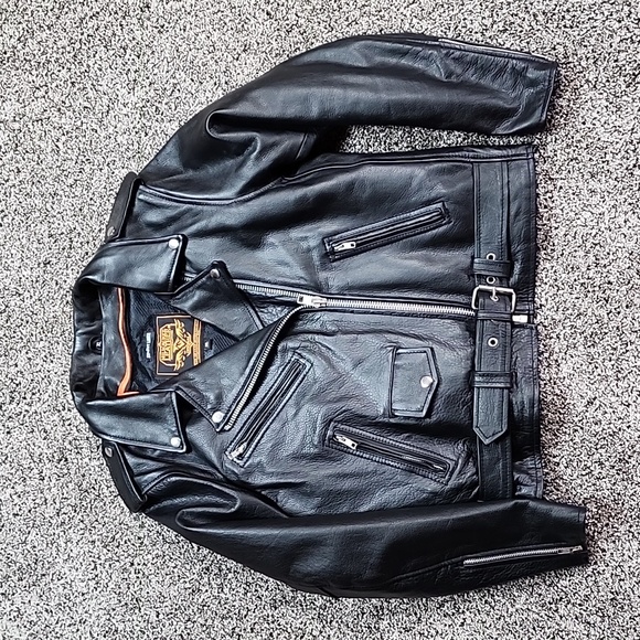Milwaukee Leather Riding Jacket XL - Picture 1 of 3